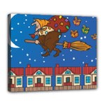 Xmas Witch Befana Deluxe Canvas 24  x 20  (Stretched)