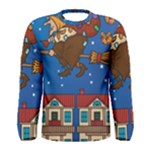 Xmas Witch Befana Men s Long Sleeve Tee