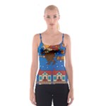 Xmas Witch Befana Spaghetti Strap Top