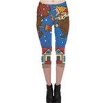 Xmas Witch Befana Capri Leggings 