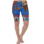 Xmas Witch Befana Cropped Leggings 