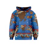 Xmas Witch Befana Kids  Pullover Hoodie