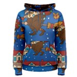 Xmas Witch Befana Women s Pullover Hoodie