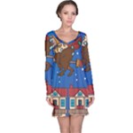 Xmas Witch Befana Long Sleeve Nightdress