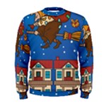 Xmas Witch Befana Men s Sweatshirt