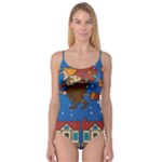 Xmas Witch Befana Camisole Leotard 