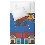 Xmas Witch Befana Duvet Cover Double Side (Single Size)