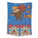 Xmas Witch Befana Medium Tapestry