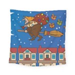 Xmas Witch Befana Square Tapestry (Small)