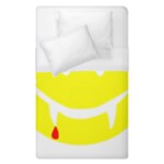 Vampire Emoji Dracula Duvet Cover (Single Size)