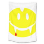 Vampire Emoji Dracula Large Tapestry