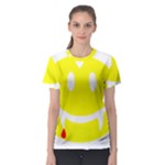 Vampire Emoji Dracula Women s Sport Mesh Tee