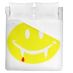 Vampire Emoji Dracula Duvet Cover (Queen Size)