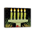 black Happy Kwanzaa  Mini Canvas 7  x 5  (Stretched)