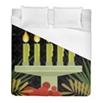 black Happy Kwanzaa  Duvet Cover (Full/ Double Size)