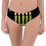 black Happy Kwanzaa  Reversible Classic Bikini Bottoms