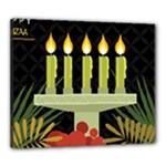 black Happy Kwanzaa  Canvas 24  x 20  (Stretched)