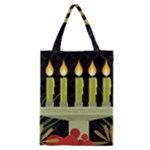 black Happy Kwanzaa  Classic Tote Bag