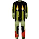 black Happy Kwanzaa  OnePiece Jumpsuit (Men)