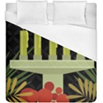 black Happy Kwanzaa  Duvet Cover (King Size)