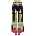 black Happy Kwanzaa  So Vintage Palazzo Pants