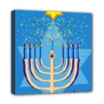 Hanukkah Menorah Mini Canvas 8  x 8  (Stretched)