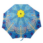 Hanukkah Menorah Folding Umbrella