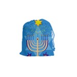 Hanukkah Menorah Drawstring Pouch (Small)