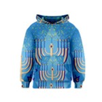 Hanukkah Menorah Kids  Pullover Hoodie