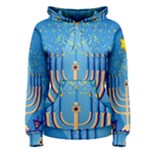 Hanukkah Menorah Women s Pullover Hoodie