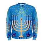 Hanukkah Menorah Men s Sweatshirt