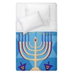 Hanukkah Menorah Duvet Cover (Single Size)