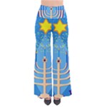 Hanukkah Menorah So Vintage Palazzo Pants