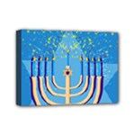 Hanukkah Menorah Mini Canvas 7  x 5  (Stretched)