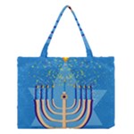 Hanukkah Menorah Medium Tote Bag