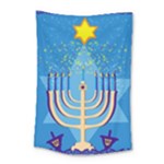 Hanukkah Menorah Small Tapestry