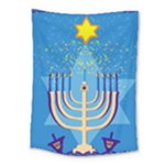 Hanukkah Menorah Medium Tapestry