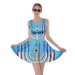 Hanukkah Menorah Skater Dress