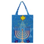 Hanukkah Menorah Classic Tote Bag