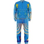 Hanukkah Menorah OnePiece Jumpsuit (Men)