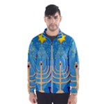 Hanukkah Menorah Wind Breaker (Men)