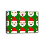 santa emoji emoticons Mini Canvas 6  x 4  (Stretched)