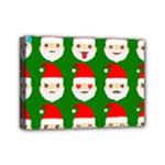 santa emoji emoticons Mini Canvas 7  x 5  (Stretched)