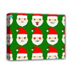 santa emoji emoticons Deluxe Canvas 14  x 11  (Stretched)