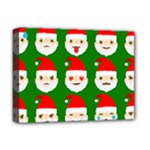 santa emoji emoticons Deluxe Canvas 16  x 12  (Stretched) 