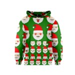 santa emoji emoticons Kids  Pullover Hoodie