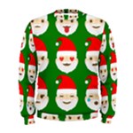 santa emoji emoticons Men s Sweatshirt