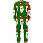 santa emoji emoticons OnePiece Jumpsuit (Men)