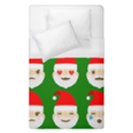 santa emoji emoticons Duvet Cover (Single Size)