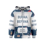 Xmas Buona Befana Kids  Zipper Hoodie